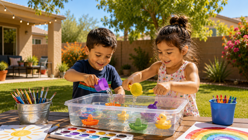 Simple Summer Activities for Preschoolers You Can Do at Home